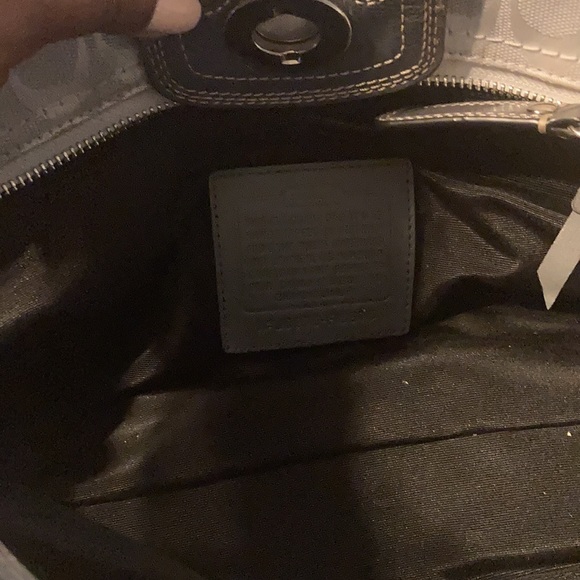 Coach Grey Satchel - Picture 7 of 7